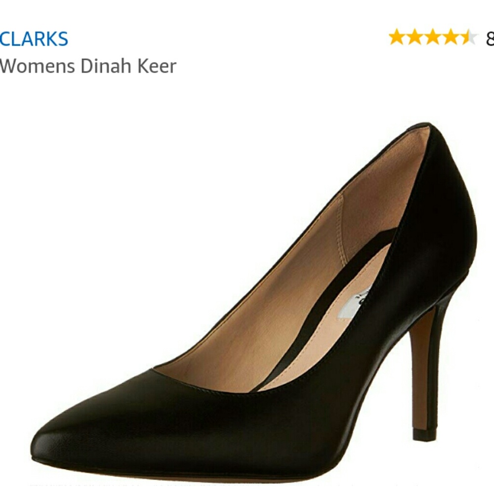 Clark's Dinah Kerr Blk US 8 NWT